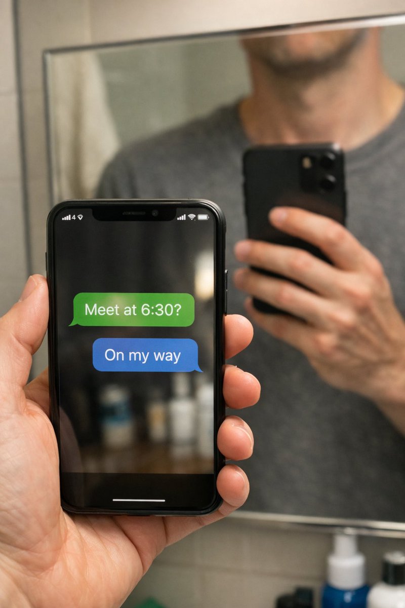 Preview image for Realistic Bathroom Mirror Selfie with Correct Reflection prompt