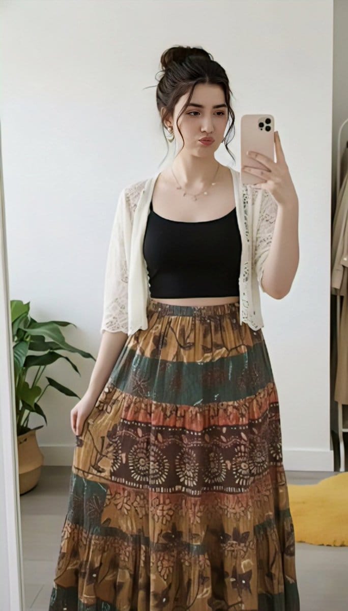 Replace clothing while keeping identity and pose - AI Generated AI Art Style Image Example