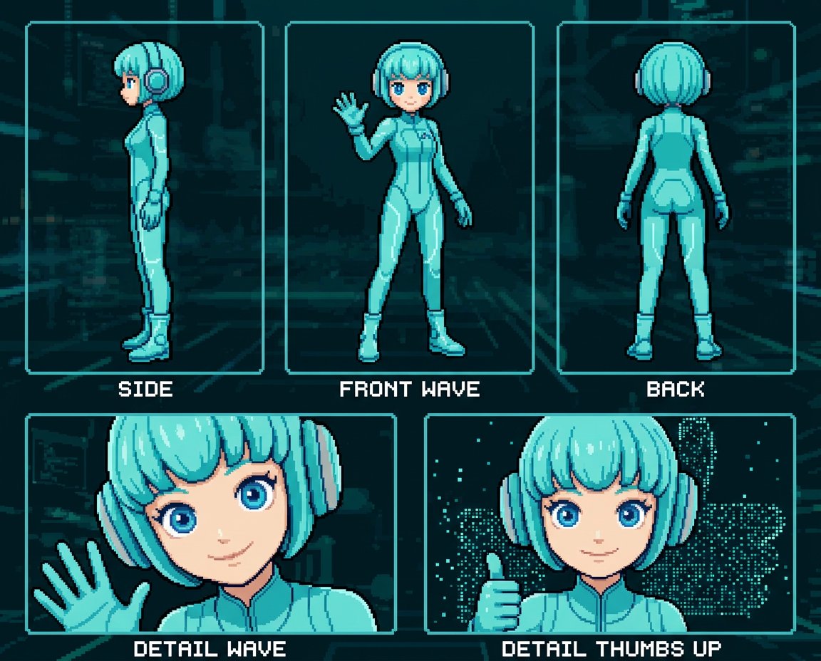 Preview image for Retro 8-Bit Game Aesthetic Prompt prompt