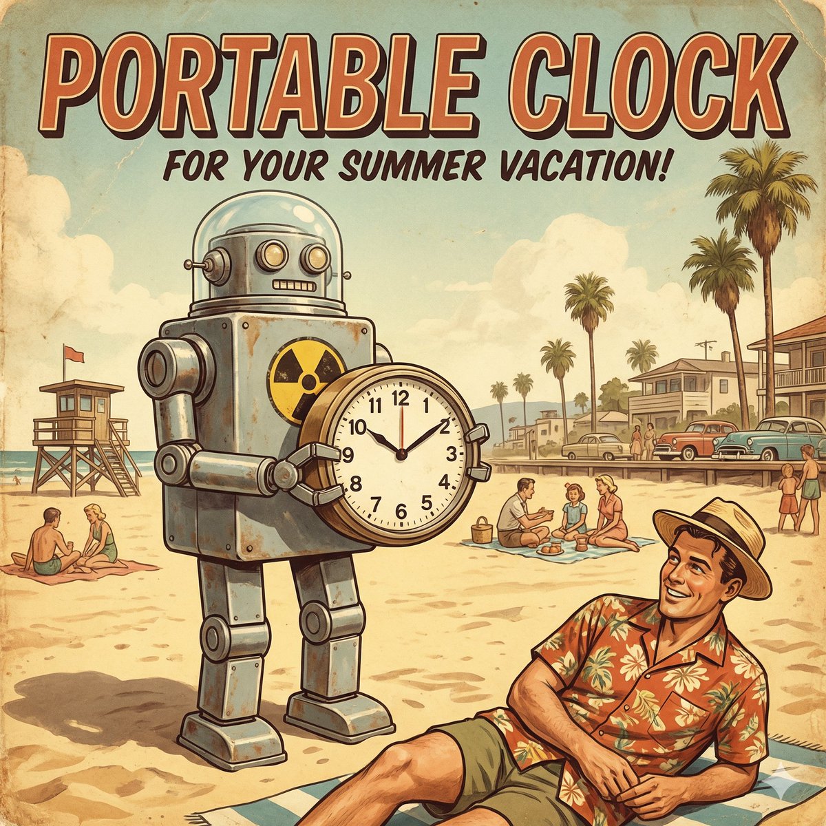 Retro Futurism smart watch prompt - AI Art AI Generated Artwork