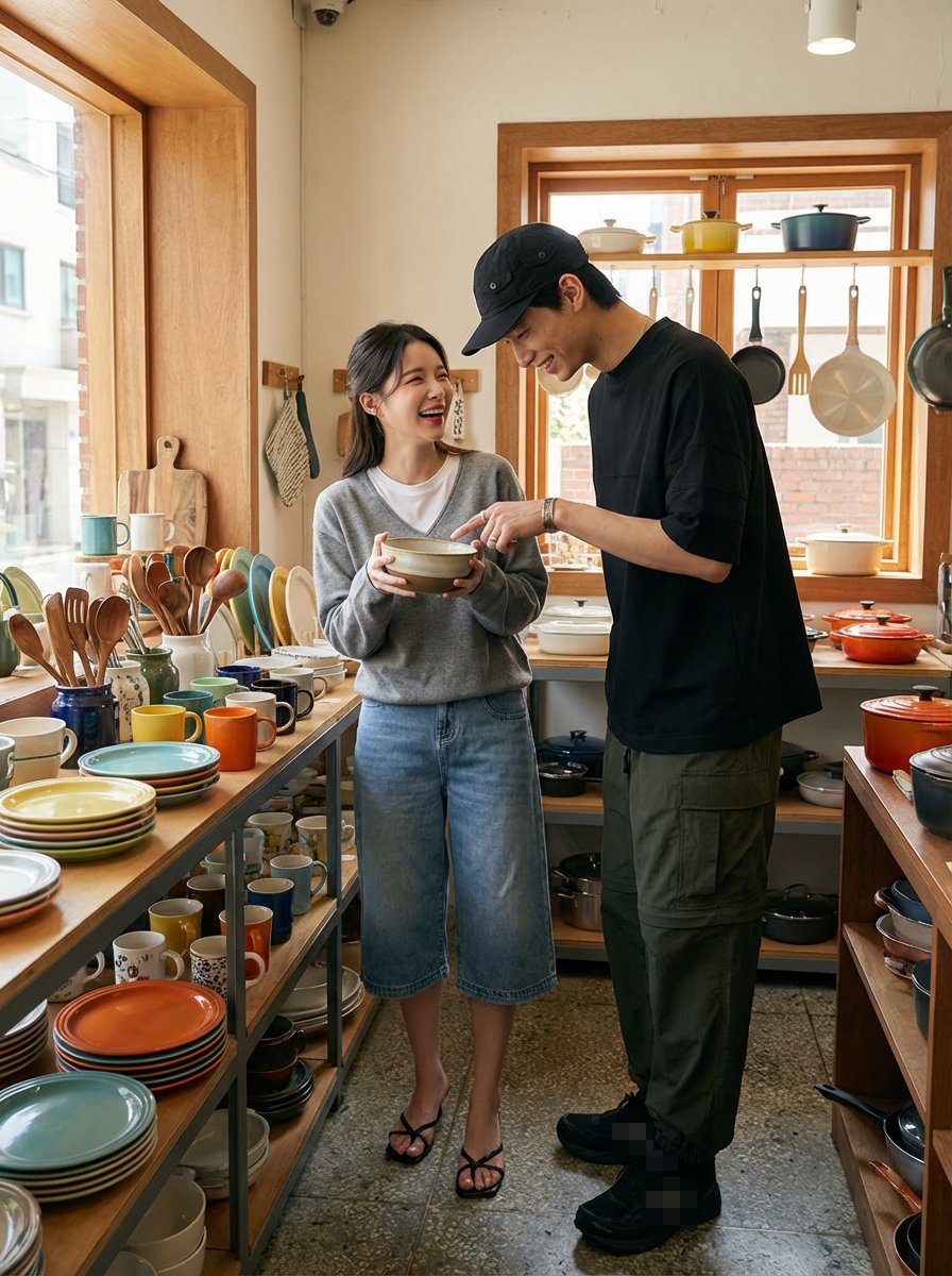 Preview image for Shopping date scenario prompt prompt