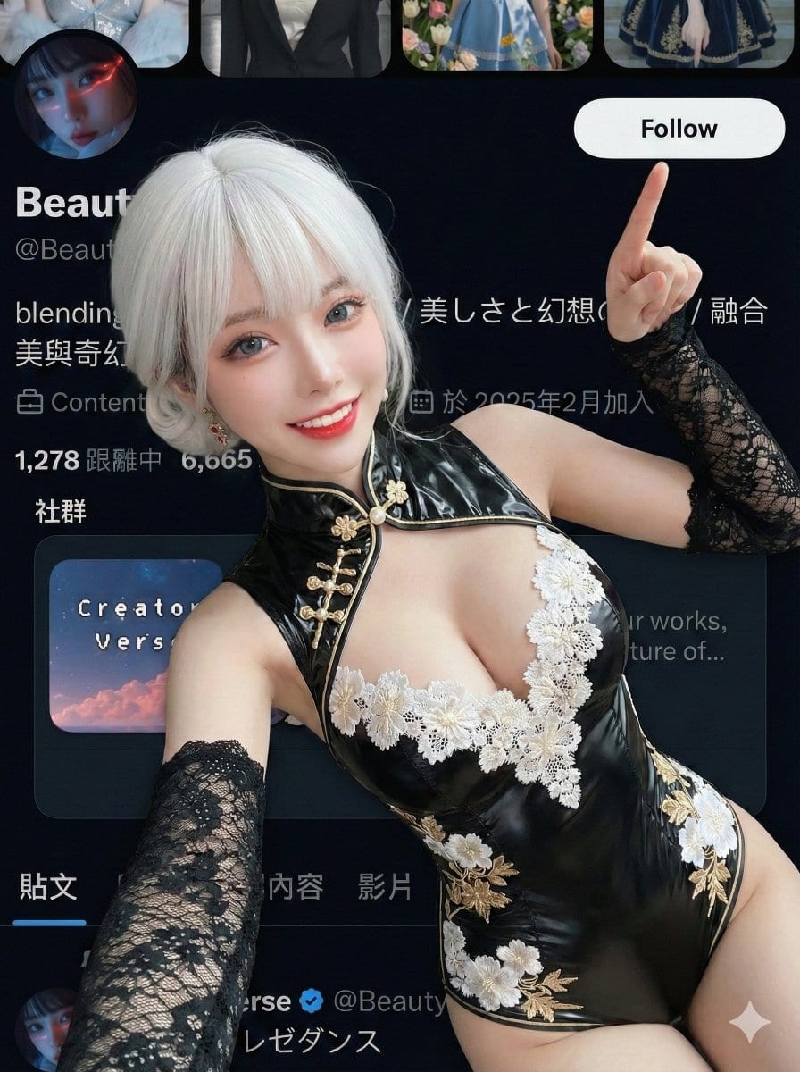 Social Media Call-to-Action Composite with Pointing Character - AI提示詞