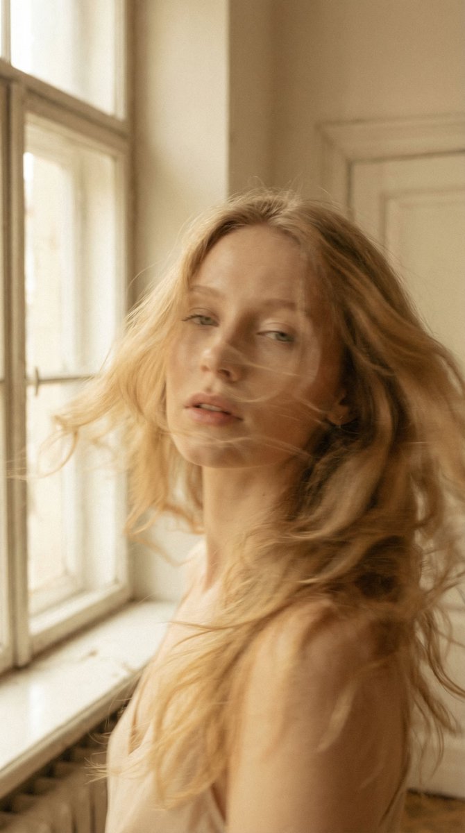 Preview image for Soft Cinematic Portrait with Motion Blur prompt
