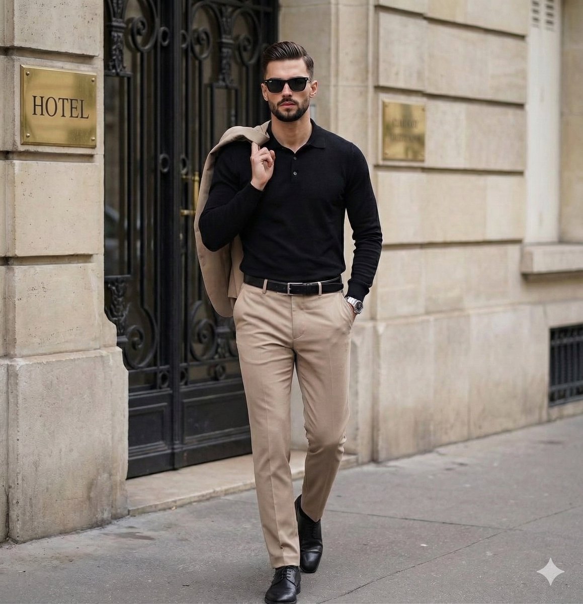 Sophisticated Men's Street Style Editorial