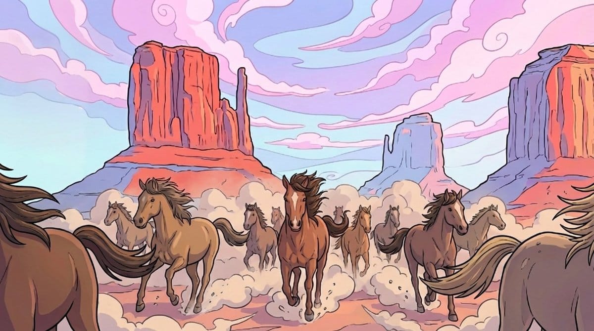Storyboard-style action-following frame - AI Generated AI Art Style Image Example
