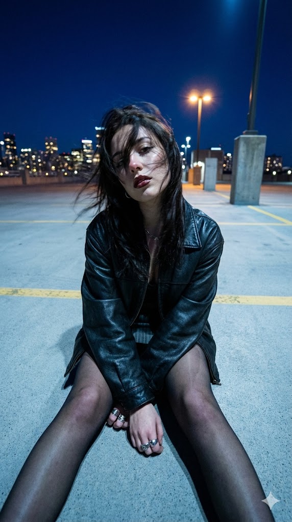 Structured Prompt for Urban Melancholia Portrait