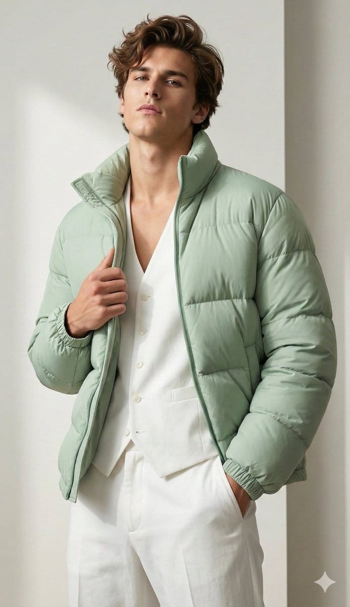 Stylish Man Attitude Pose Prompt (Image Reference) - AI 프롬프트