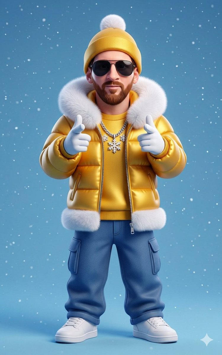 Preview image for Stylized 3D Cartoon Man in Streetwear prompt