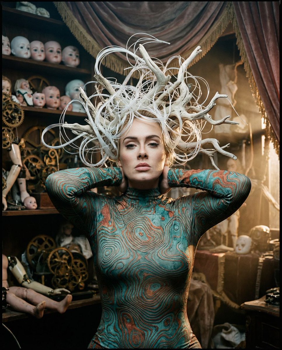 Preview image for Surreal Automaton Portrait Prompt (Gemini Nano Banana Pro) prompt