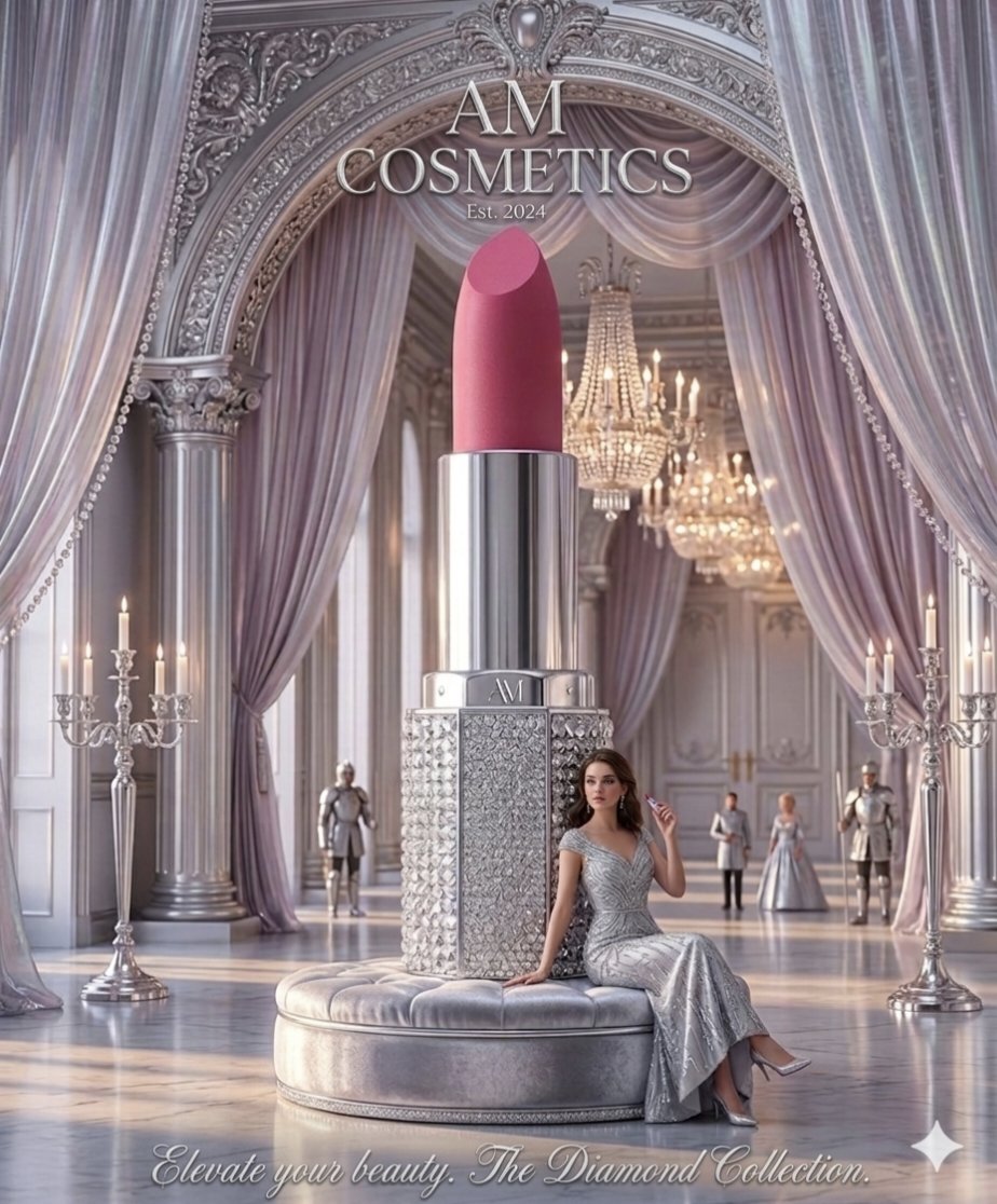 Preview image for Surreal Cosmetic Ballroom Advertisement prompt