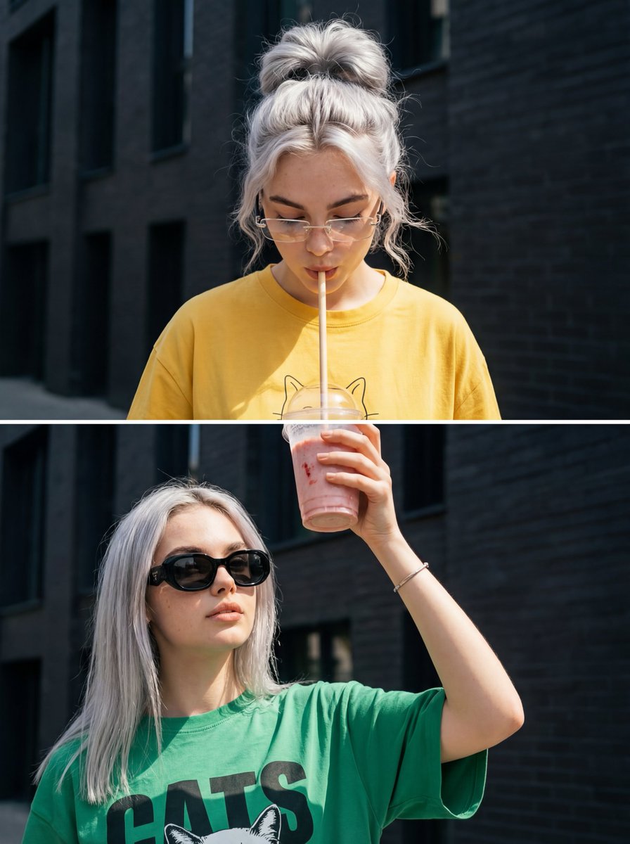 Preview image for Surreal Interaction Diptych prompt