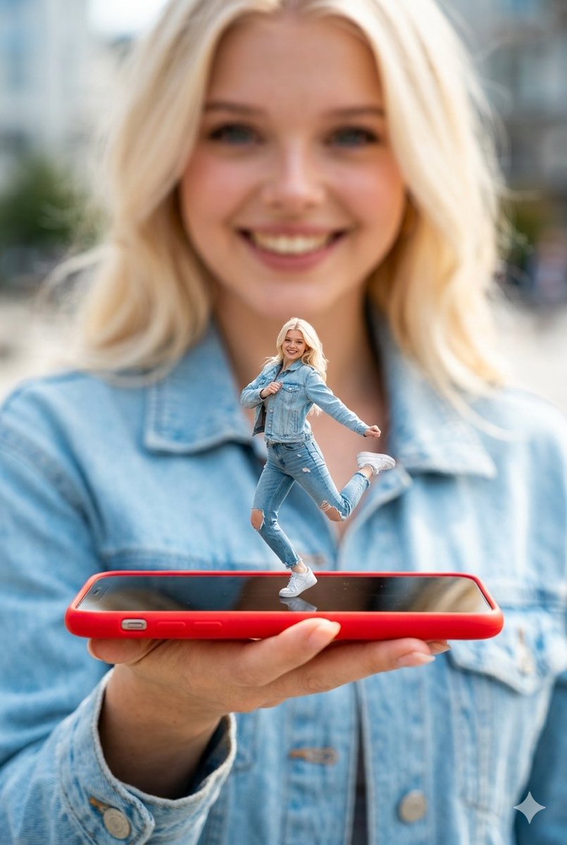 Preview image for Surreal Miniature Dancing Composite Photo Prompt prompt