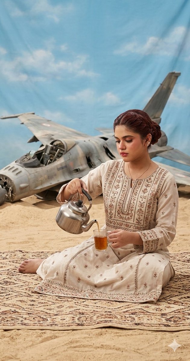 Preview image for Surrealist Desert Tea Ceremony prompt