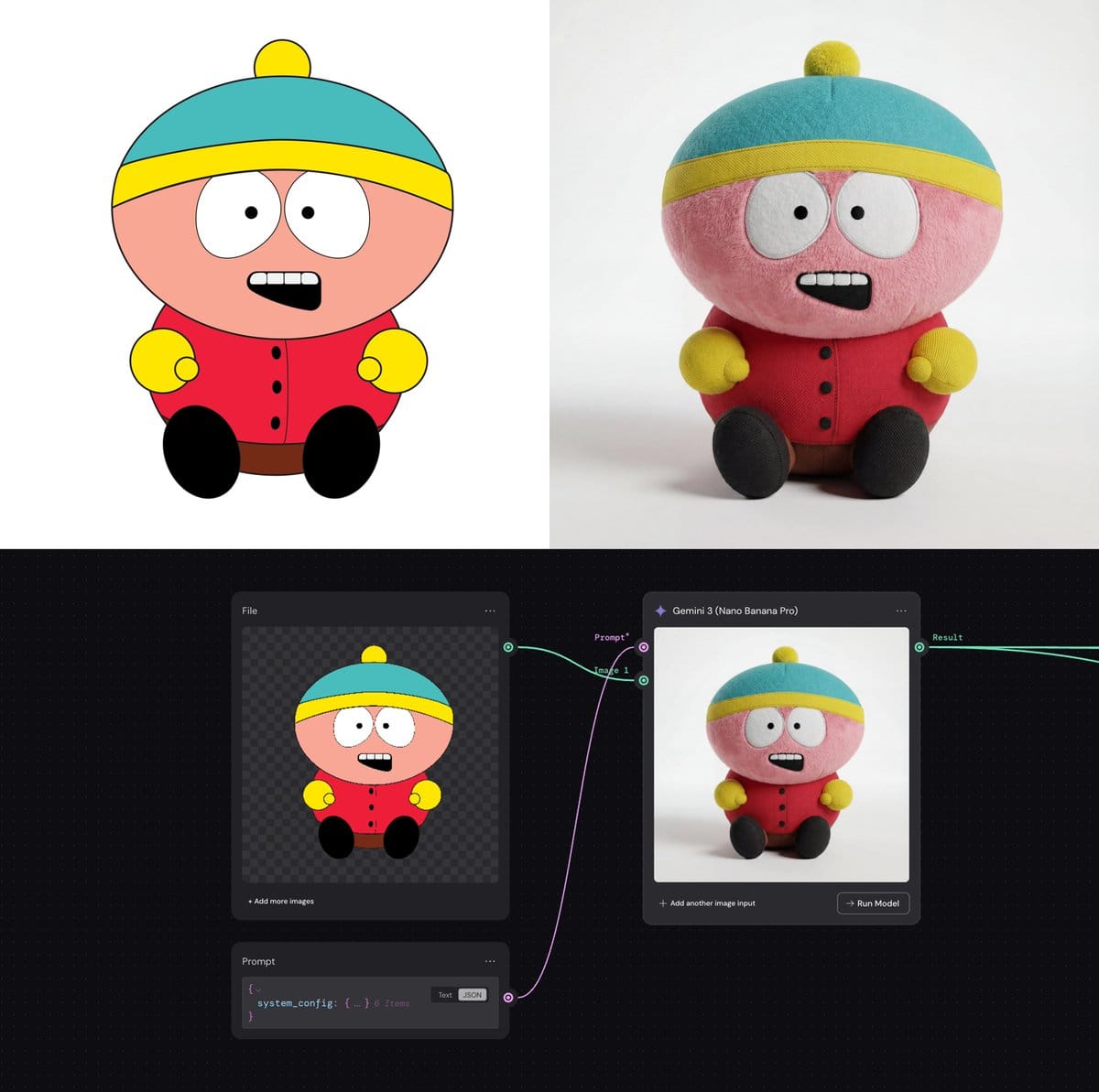 System Prompt for 2D to 3D Plush Conversion - نص توجيهي للذكاء الاصطناعي