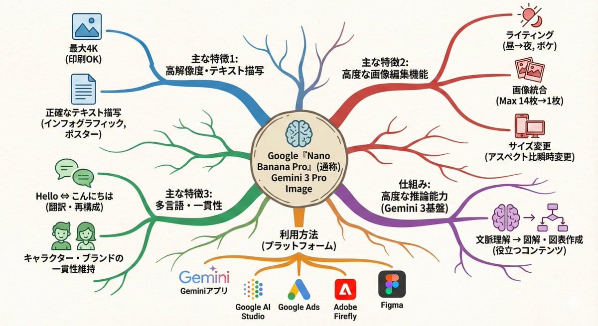 Text-to-mindmap graphic - AI Generated AI Art Style Image Example