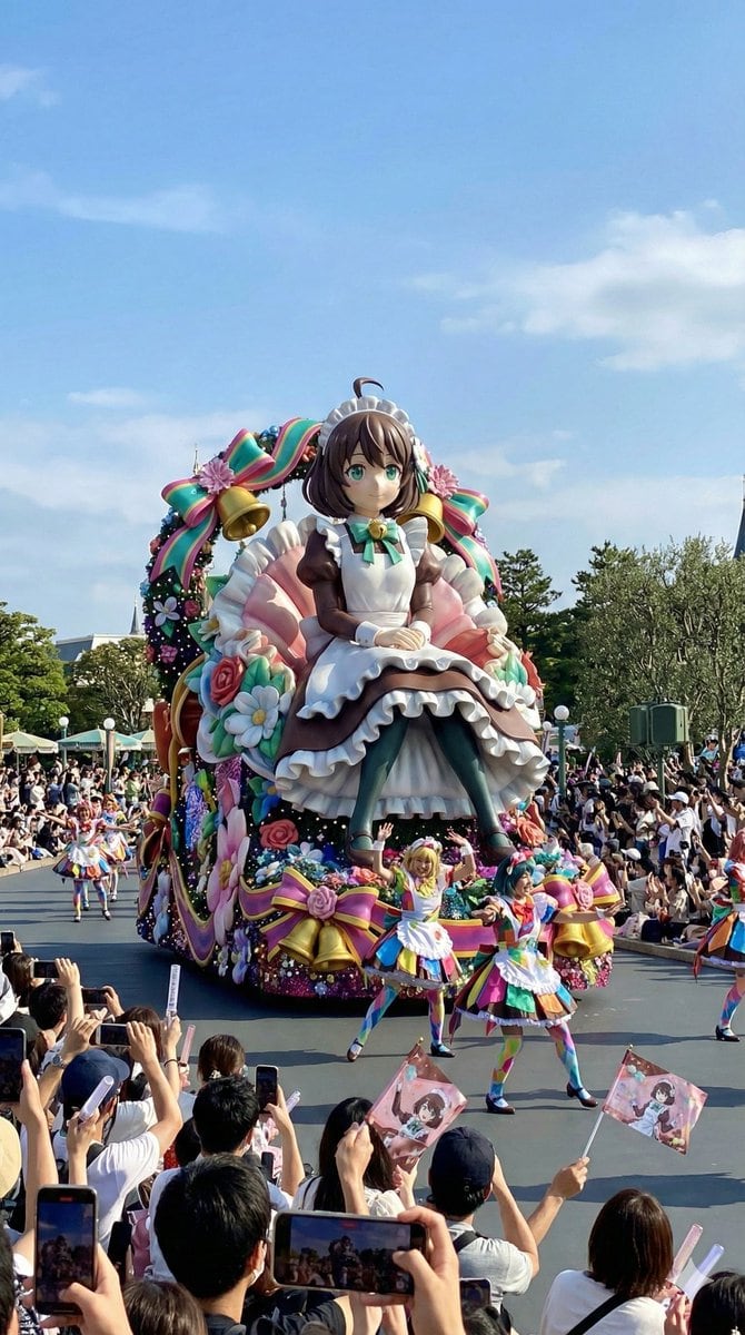 Theme Park Parade Float Generation Prompt for Nano banana Pro - Prompt de IA