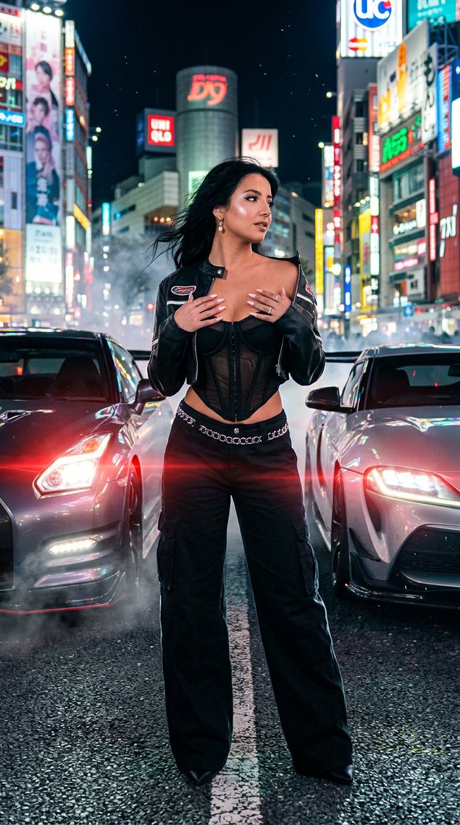Preview image for Tokyo Drift JDM Fashion Photoshoot prompt