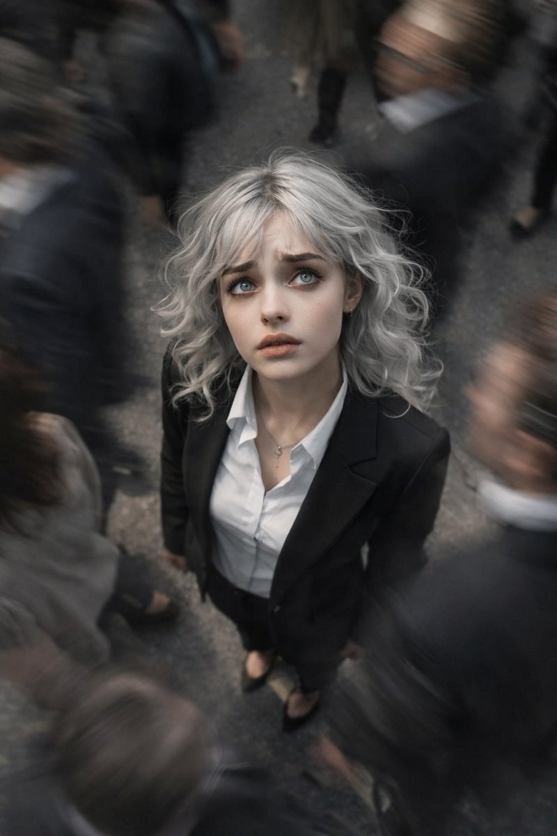 Preview image for Top-View Street Scene with Motion Blur prompt