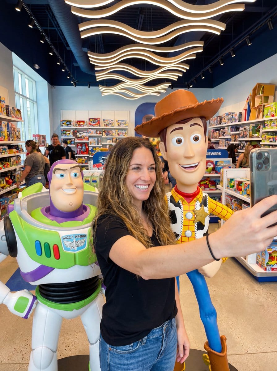 Toy Story Selfie with Identity Lock Prompt - Prompt IA