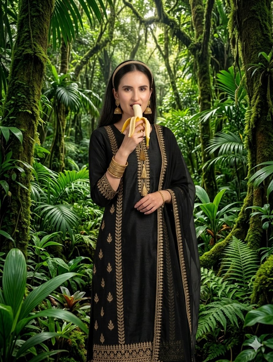 Preview image for Traditional Jungle Portrait prompt