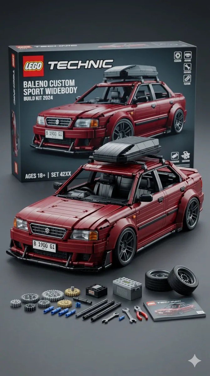 Ultra-Detailed LEGO Technic Product Render