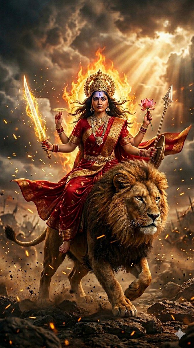Preview image for Ultra-Photorealistic Katyayani Warrior Goddess Prompt prompt