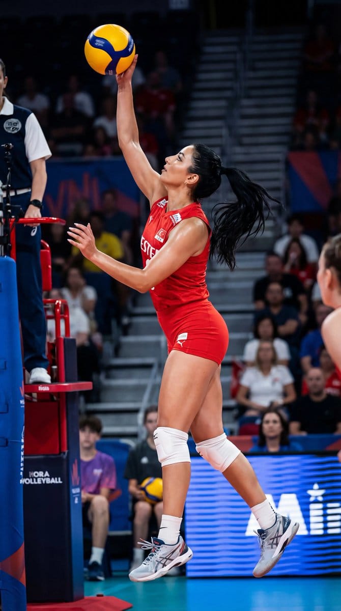 Ultra-Photorealistic Volleyball Action Shot (Identity Lock) - KI-Prompt
