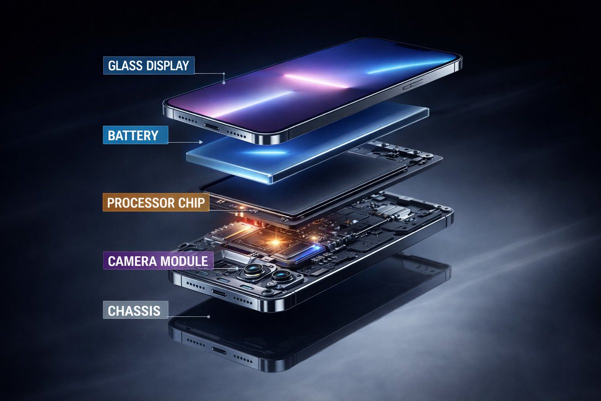 Ultra-Premium Futuristic Smartphone Product Photo - AI Art AI Generated Artwork