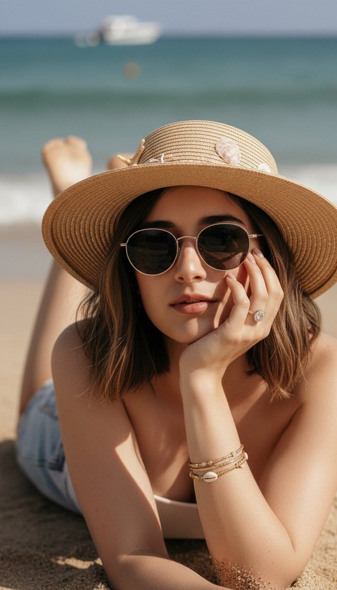 Ultra-Realistic Beach Portrait with Identity Lock - KI-Prompt