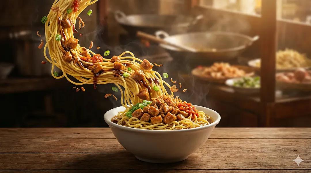 Ultra-Realistic Cinematic Food Photography of Noodles - AI Art AI Generated Artwork