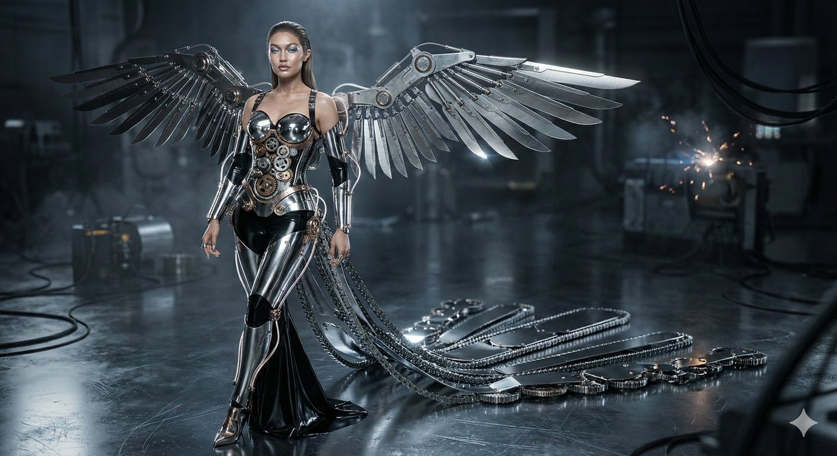 Preview image for Ultra-Realistic Cinematic Steampunk Sci-Fi Editorial prompt