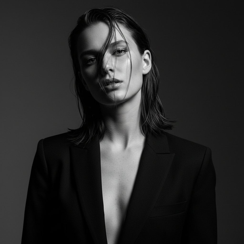Ultra-Realistic Editorial Fashion Portrait Prompt - Промпт ИИ