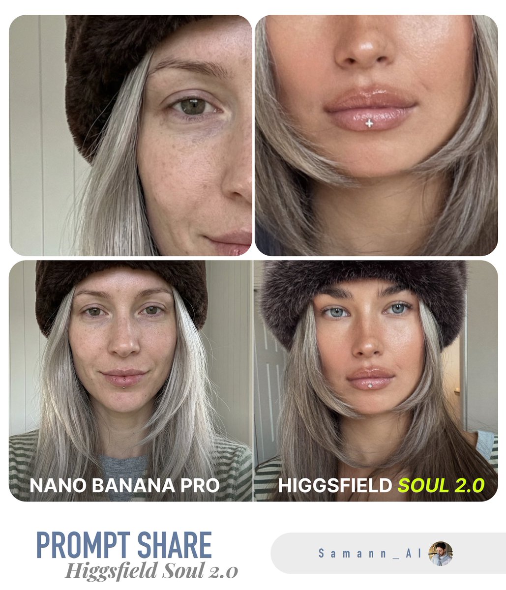 Ultra-Realistic Portrait in Winter Hat (35mm Look) - AI Art AI Generated Artwork