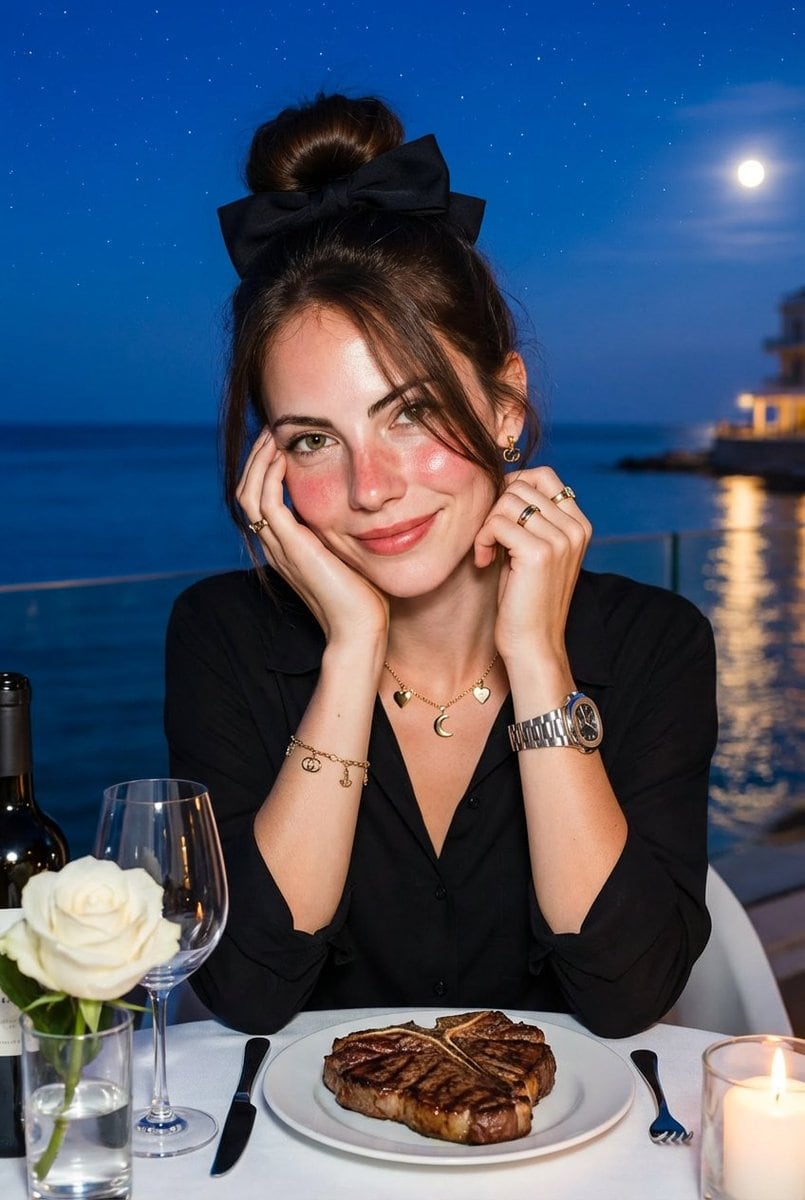 Ultra-Realistic Portrait Prompt with Flash Photography Style - AI Prompt