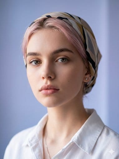 Ultra-Realistic Portrait with Identity Preservation and Headscarf - Prompt IA