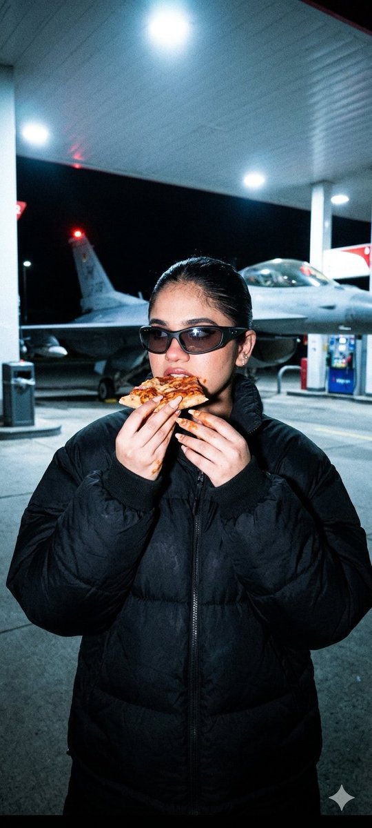 Preview image for Underground Paparazzi Fighter Jet Pizza prompt