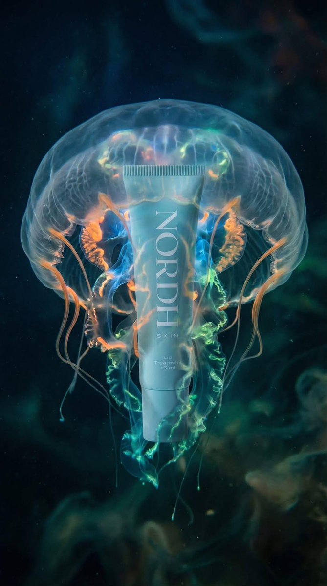 Preview image for Underwater Luxury Skincare Product Ad prompt