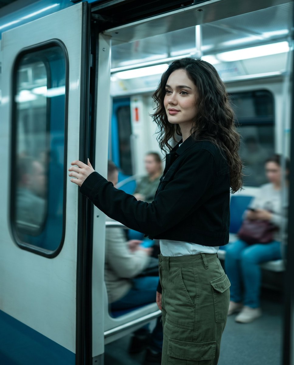Preview image for Urban Metro Cinematic Shot prompt