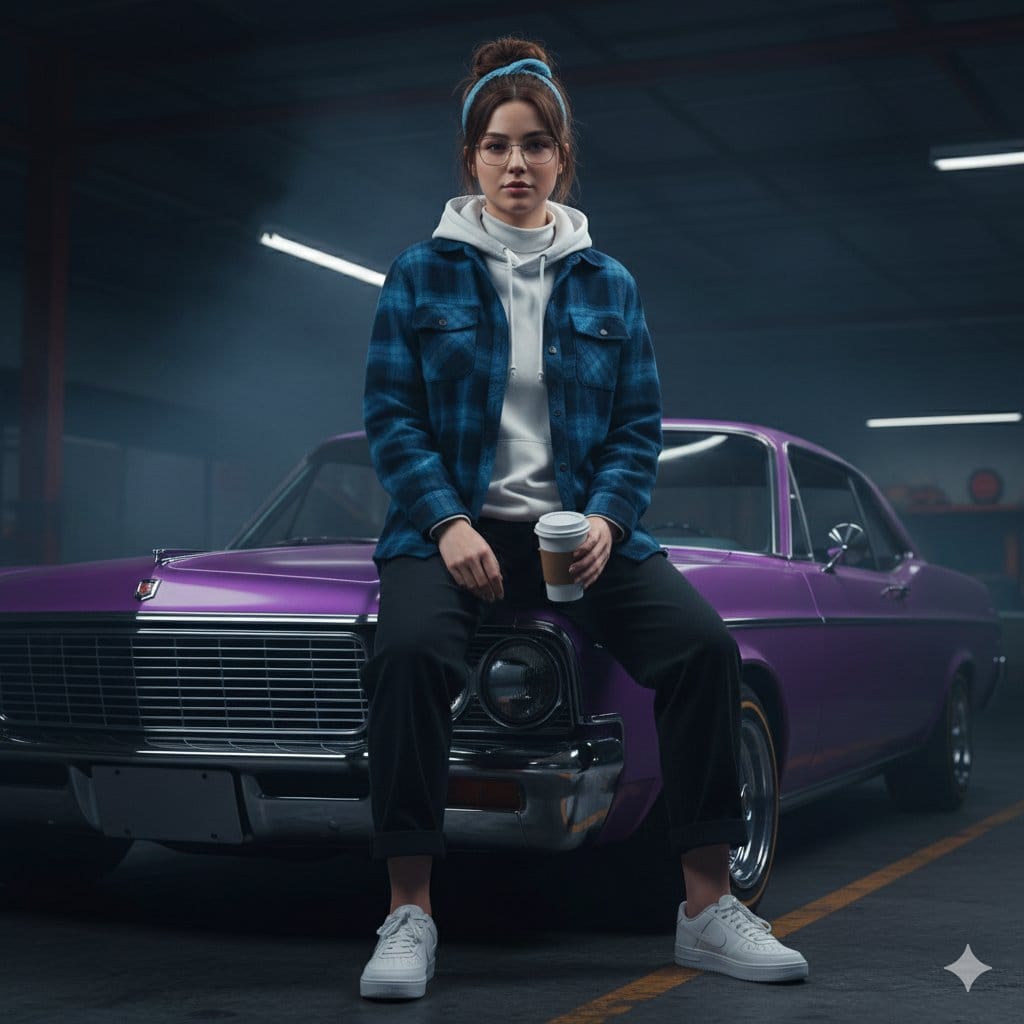 Urban Rebel Cinematic Portrait Prompt (Identity Locked) - Prompt de IA