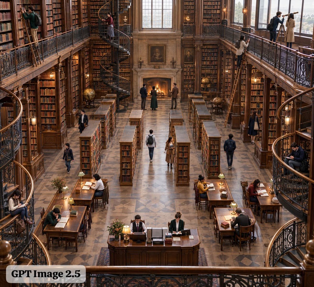 Preview image for Victorian Library Headcount Challenge prompt