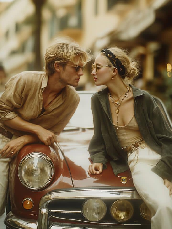 Preview image for Vintage 1970s Fashion Editorial prompt