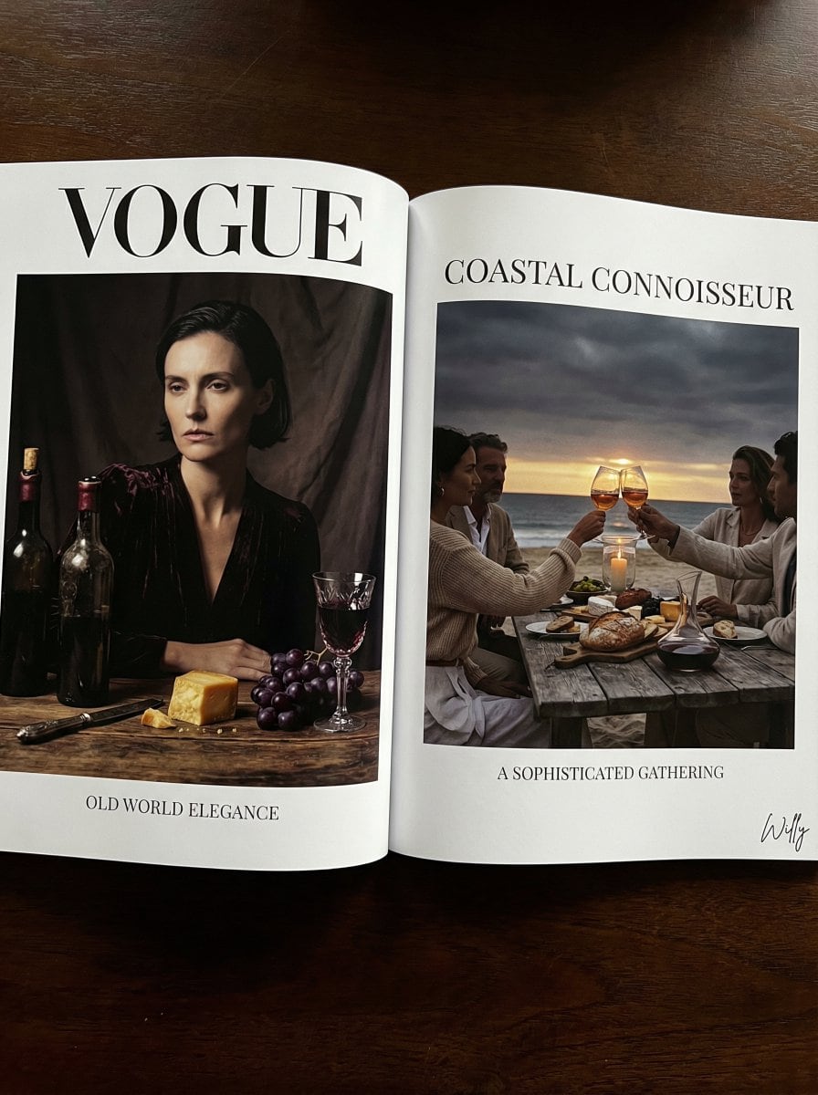 Vogue Editorial Dutch Master Still Life - AI Generated Character Style Image Example