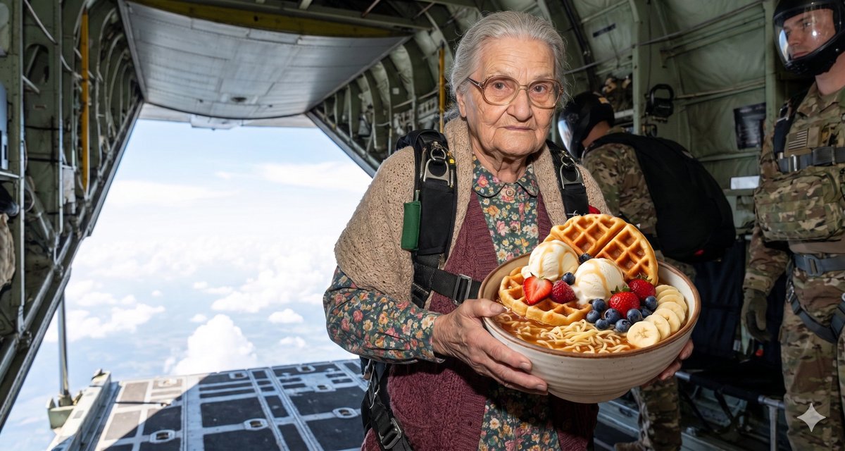 Preview image for Waffle Ramen in the Sky prompt
