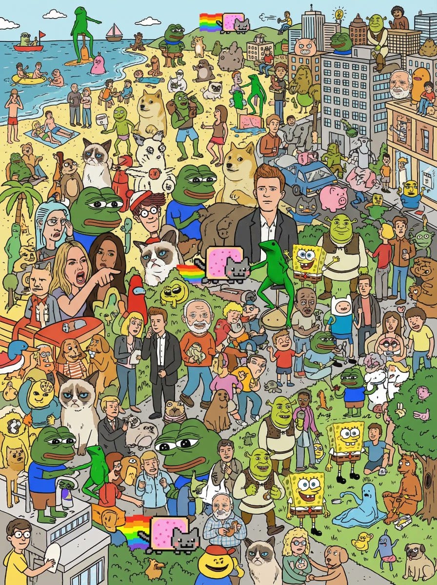 Where's Wally Meme Character Prompt - Prompt IA