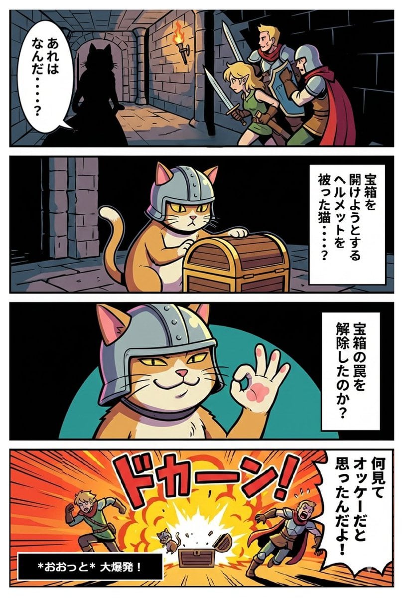 Wizardry x Genba Neko Collaboration Image - AI提示詞