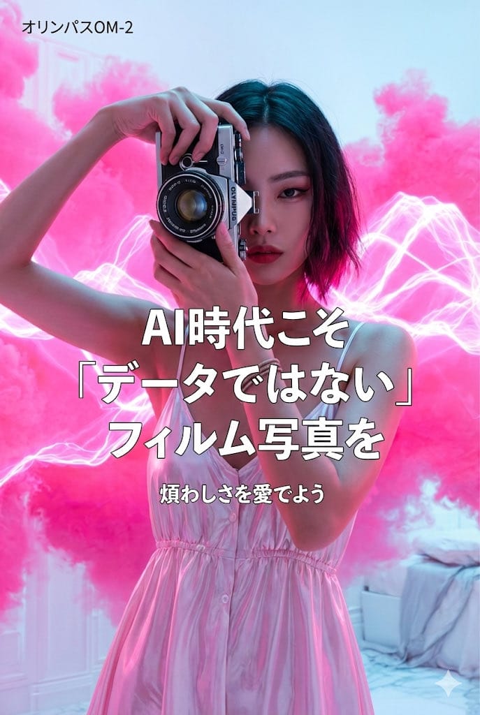 World-class cool film camera poster (2:3) - AI Generated Character Style Image Example