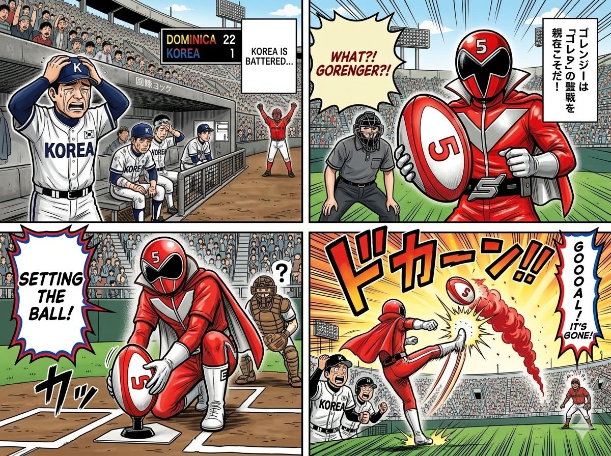 Preview image for World Baseball Classic Scene Generation prompt