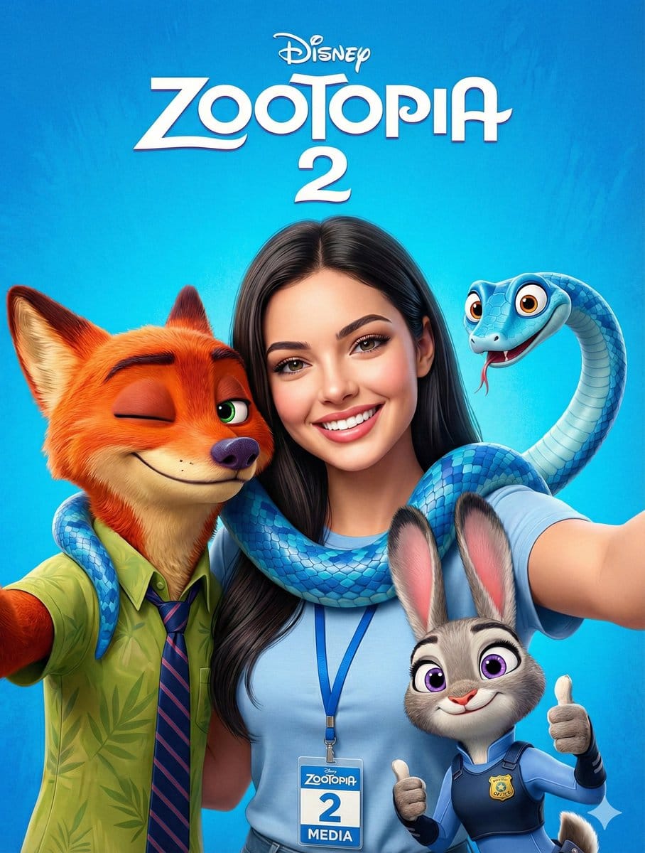Zootopia 2 Promotional Selfie - Prompt IA