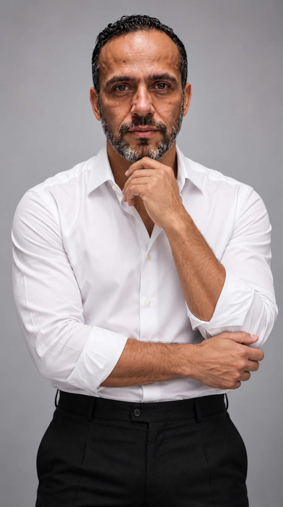 Exemple d'instruction d'IA Retrato Corporativo Masculino