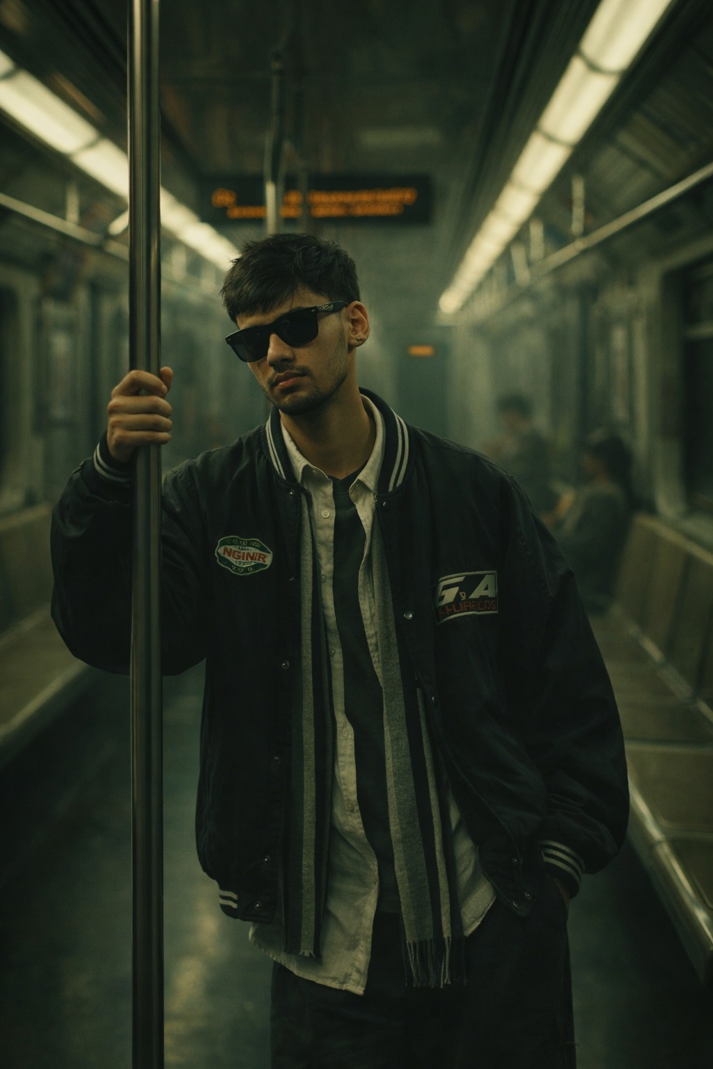 subway train KI-Anweisungsbeispiel